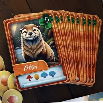 Tierkarte Otter aus dem Brettspiel Jano